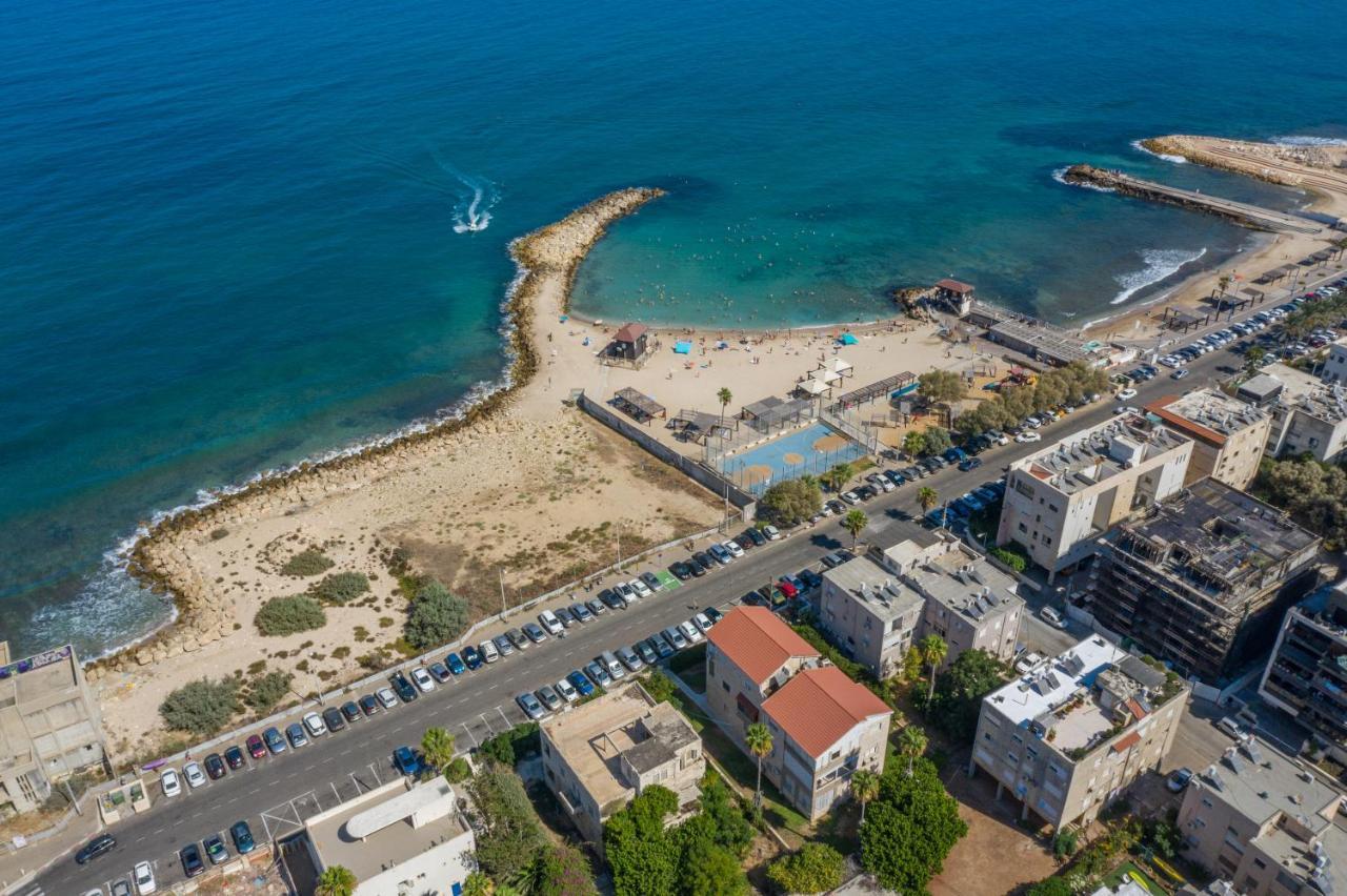 Port City Haifa - Bat Galim 25 Mtrs From The Beach & Rambam Экстерьер фото