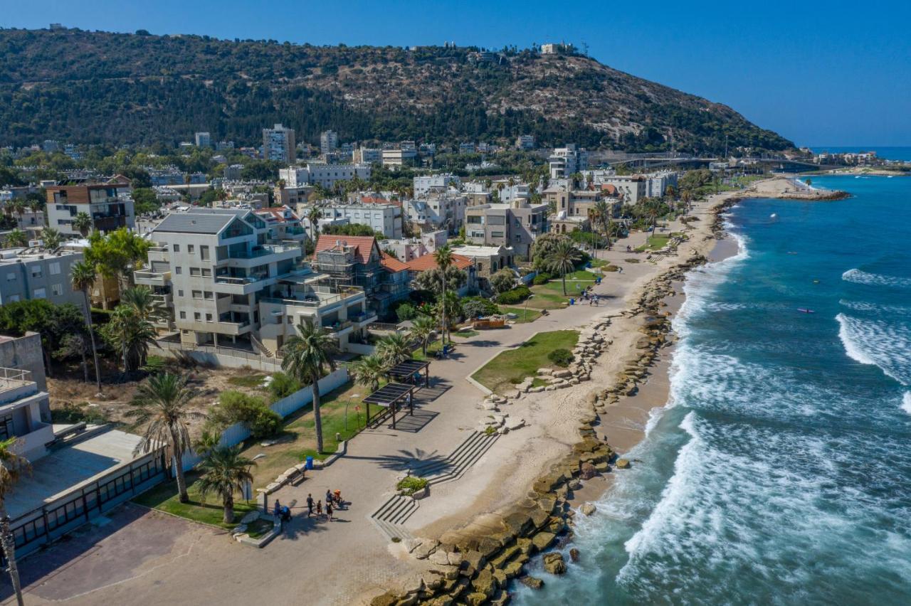 Port City Haifa - Bat Galim 25 Mtrs From The Beach & Rambam Экстерьер фото